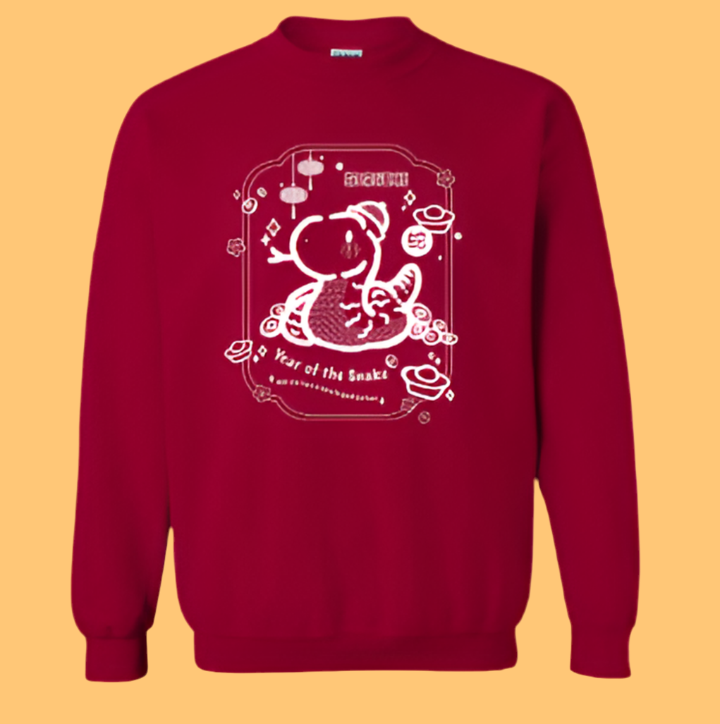Year of the Snake Lunar New Year Crewneck Sweatshirt