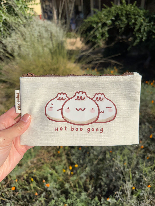 Hot Bao Cotton Pouch  - Medium