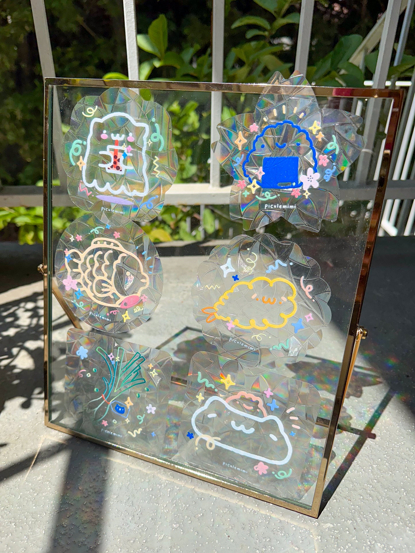 Rice Ball Onigiri Sun-Catcher Window Cling