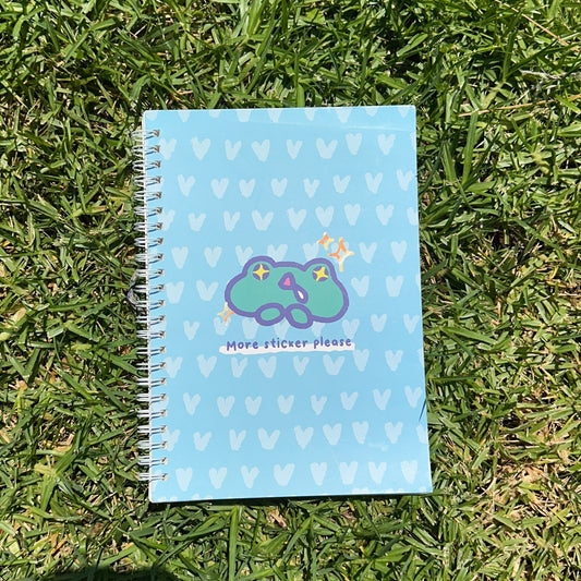 Frog More Sticker Reusable Stickerbook