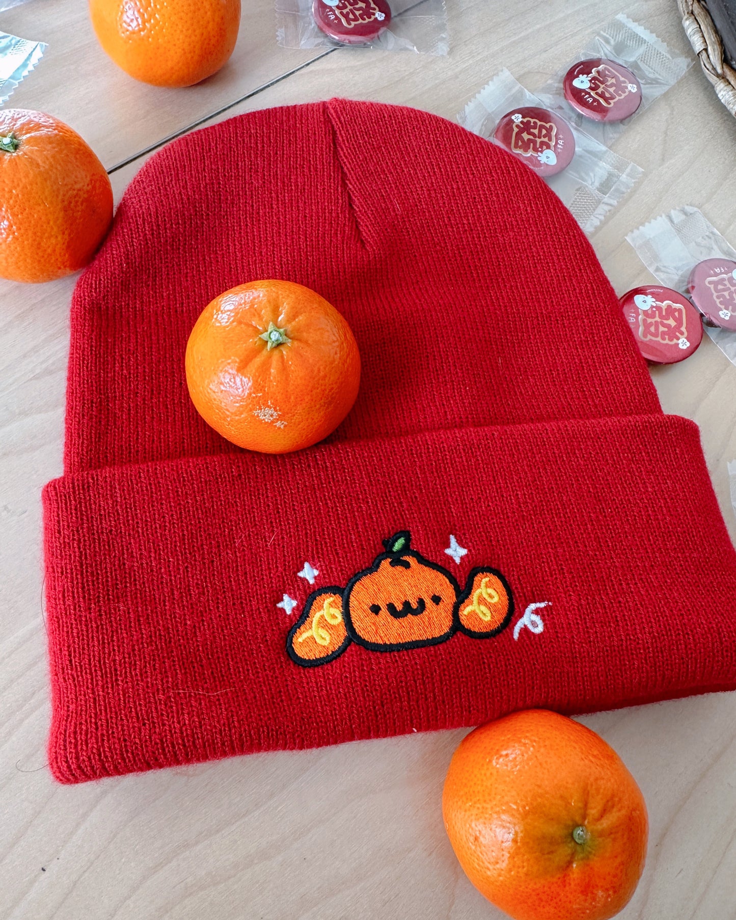 Tangerine Beanie