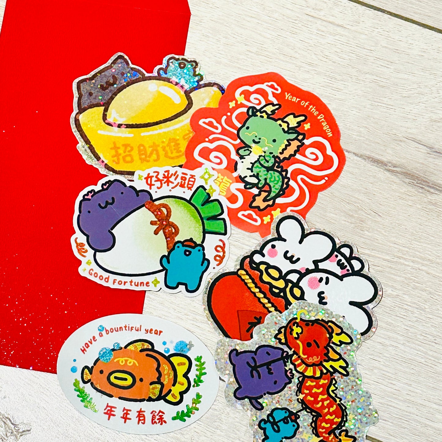 Mystery Sticker Pack - Lunar New Year
