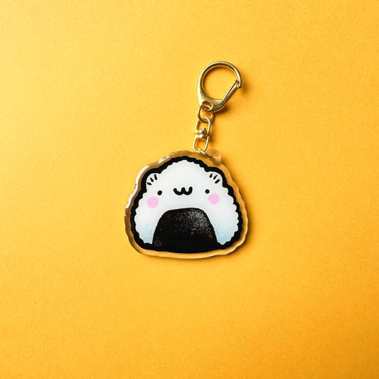 Riceball Onigiri Acrylic Keychain