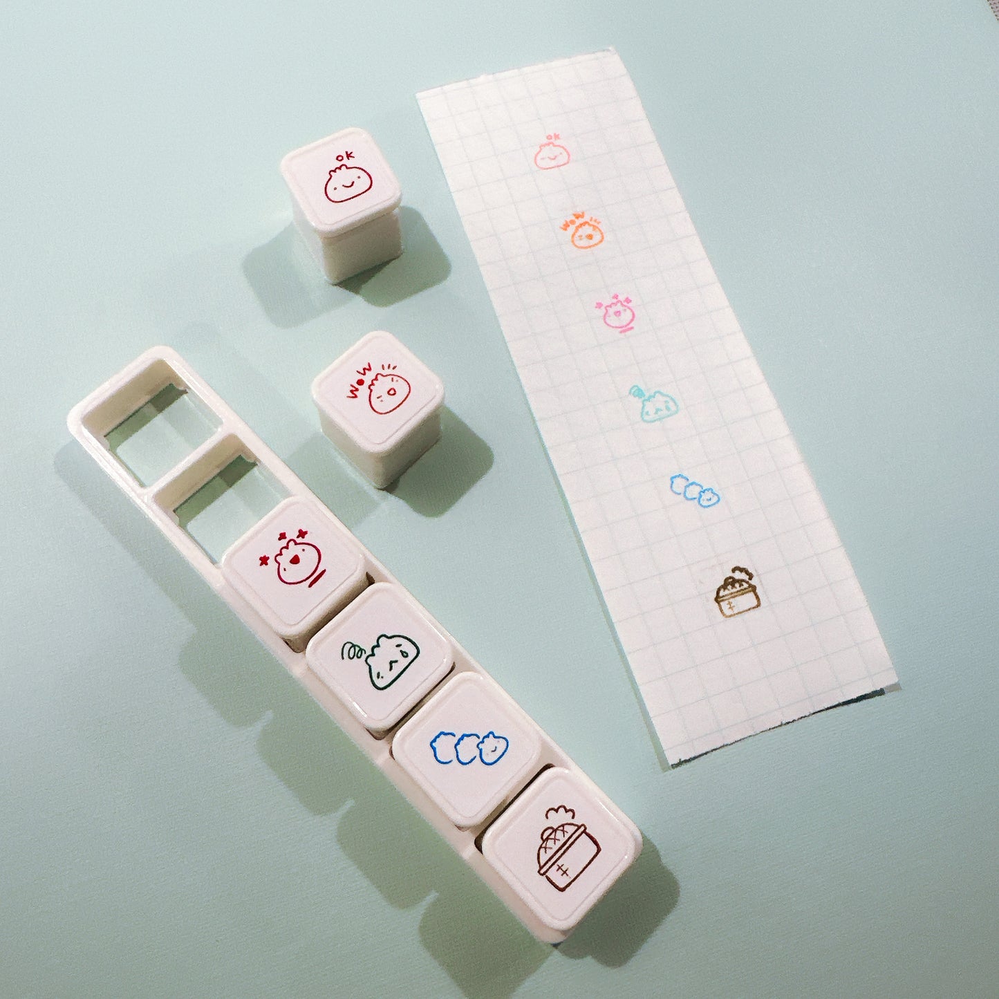 Mini Stamp Set - Steam Bun Bao