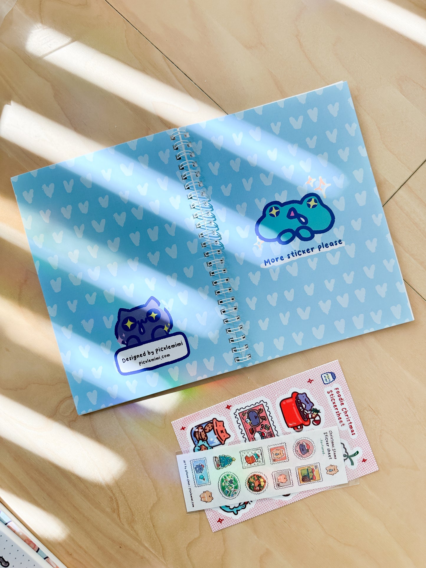 Frog More Sticker Reusable Stickerbook