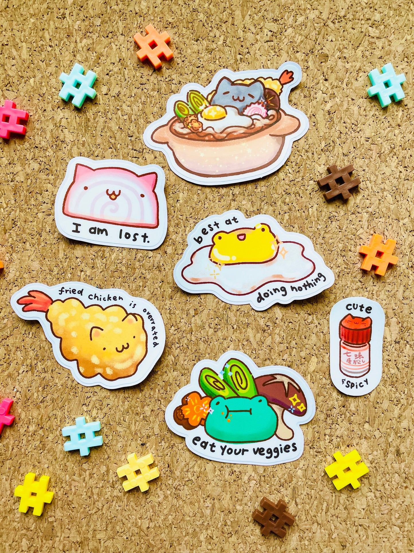 Udon Hot Pot Cat Sticker