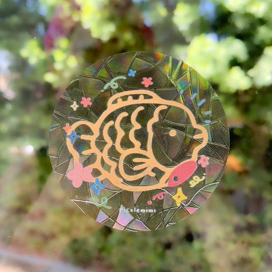 Taiyaki Fish Pastry Sun-catcher