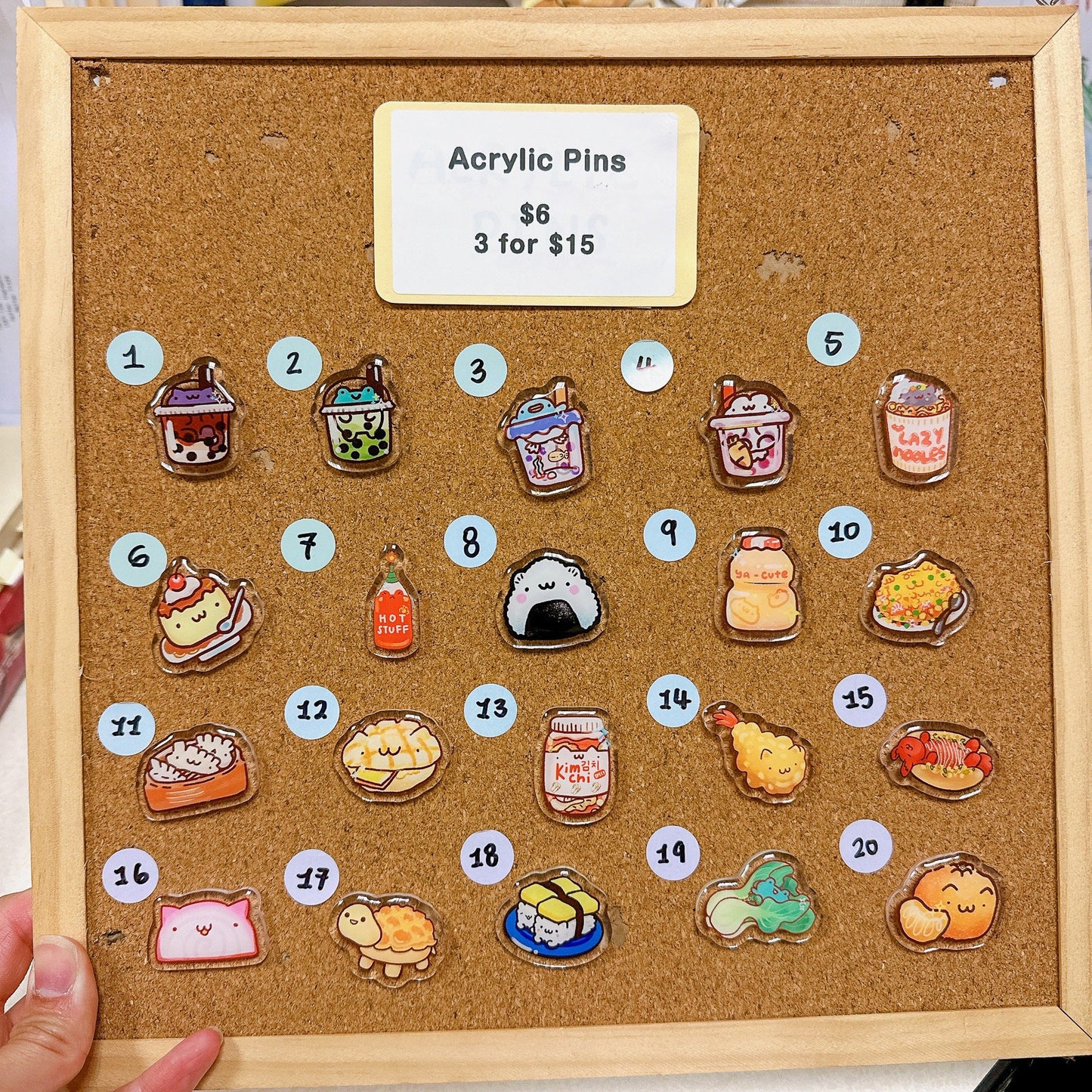 Tempura Shrimp Pin