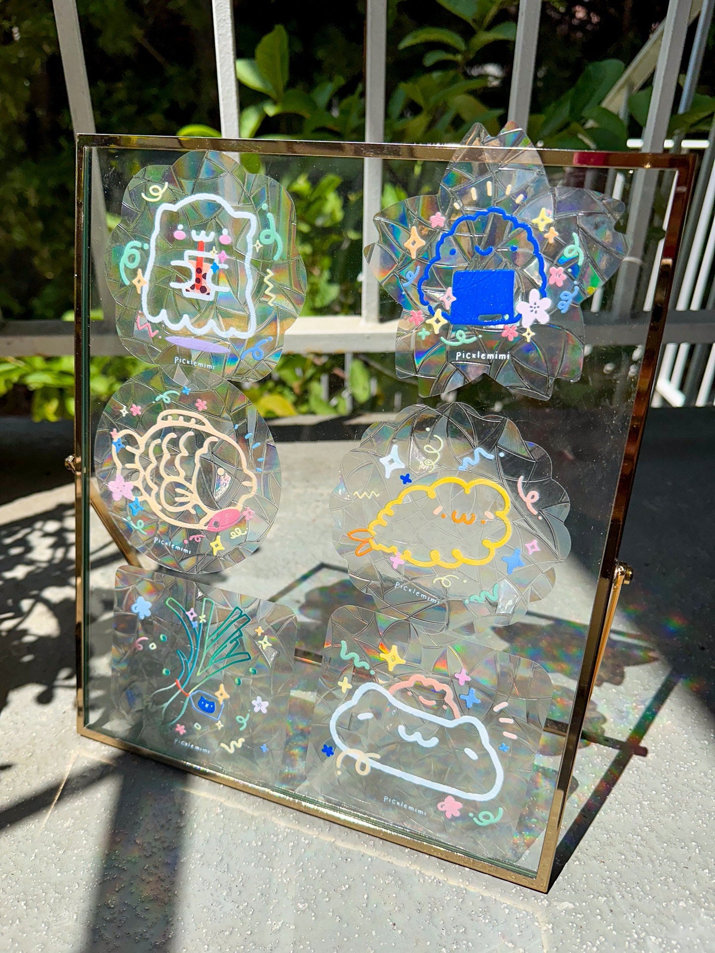 Steam Bao Cat Sun-Catcher
