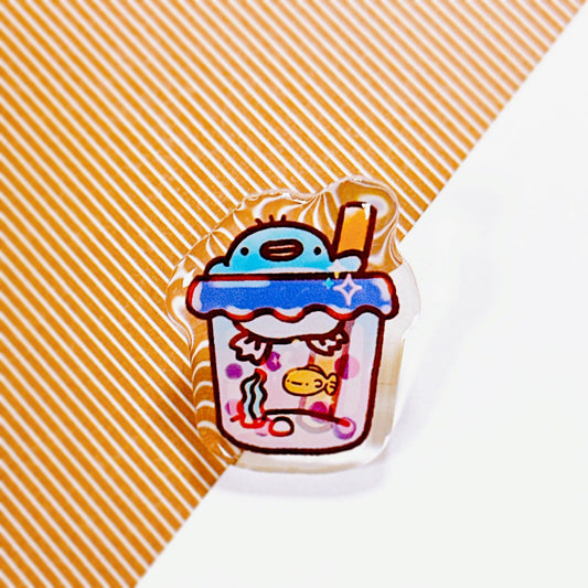 Boba Penguin Pin