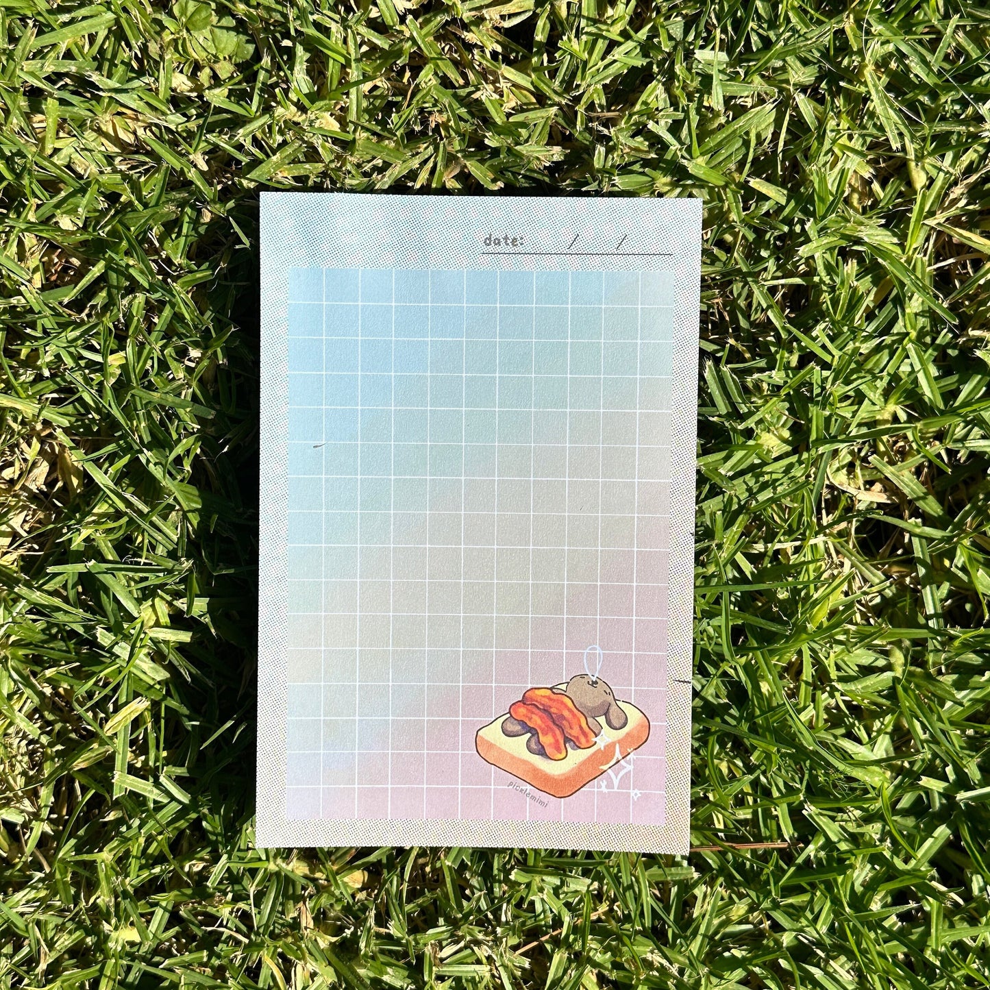 Bacon Dog 4x6 Memo Pad
