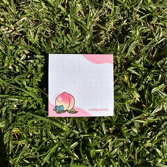 Peach Frog Pink Post-it Note