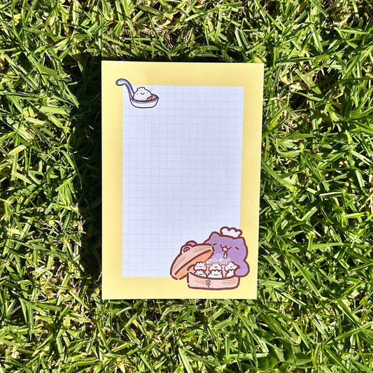 XLB Dumpling 4x6 Memo Pad