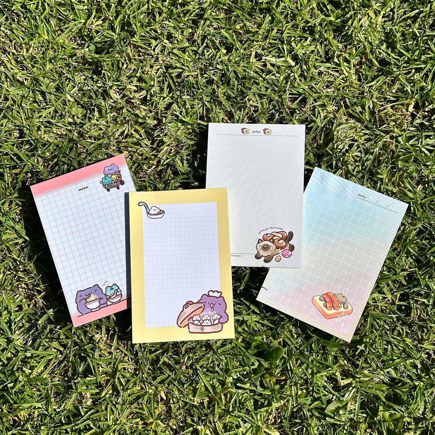 Bundle: Foodie 4x6 Memo Pads