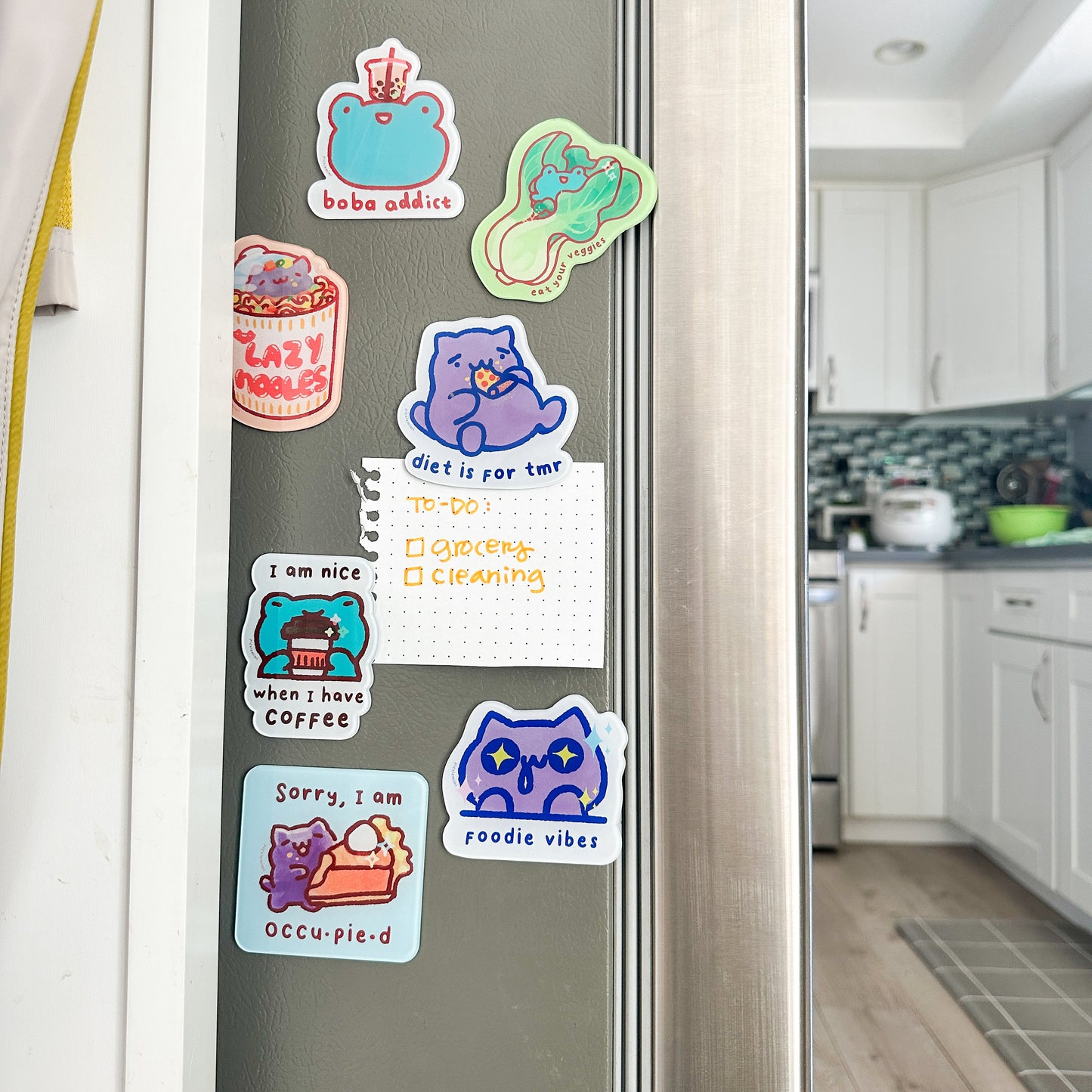 Coffee Frog Magnet
