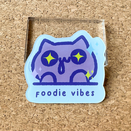 Foodie Cat Magnet