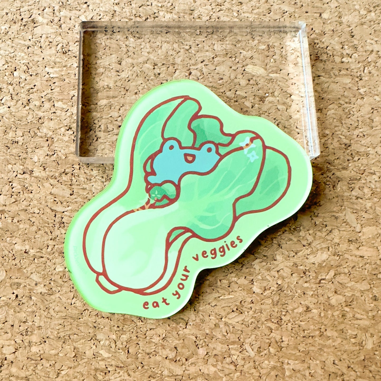 Bok Choy Veggie Magnet