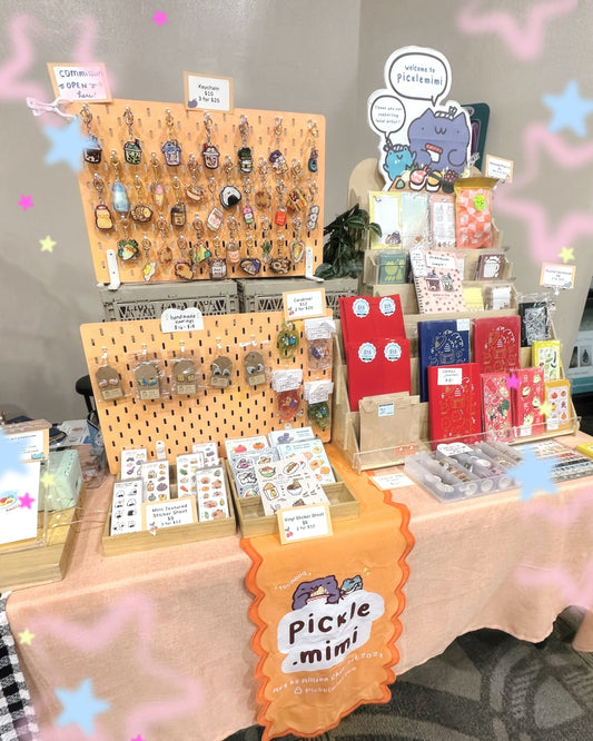 My In-person event booth & table setup 2025