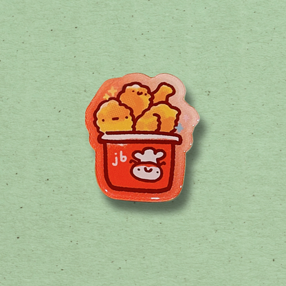 Acrylic Refrigerator Magnet - JB Fried Chicken Buckets
