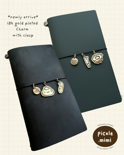 Journal Charm - Chef Cat
