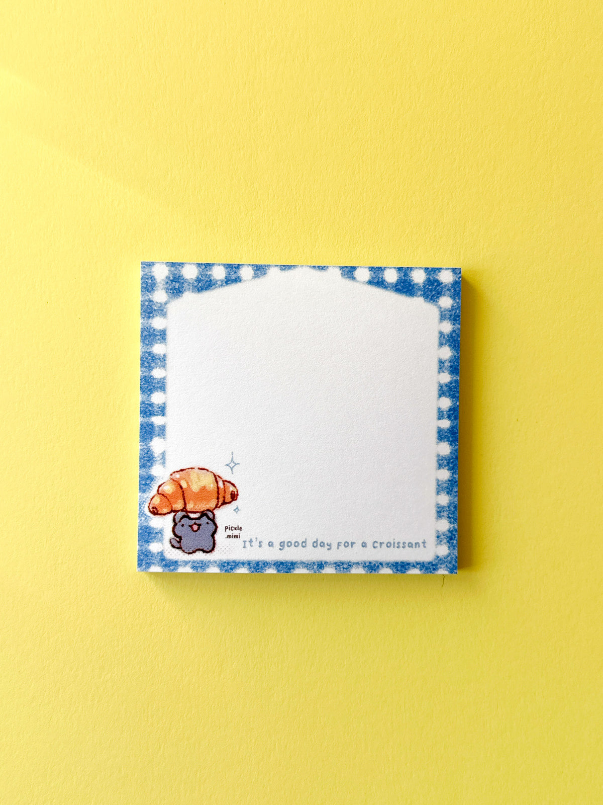 Croissant Cat Post-it Note