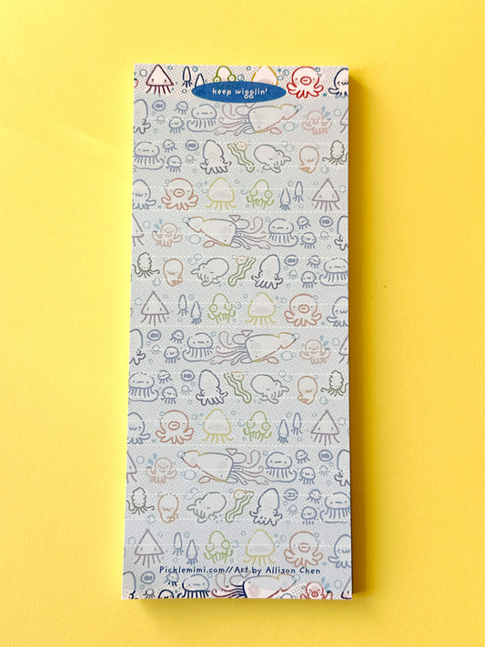 Keep Wiggling  Note Pad
