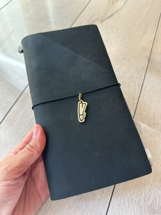 Journal Charm - Leek