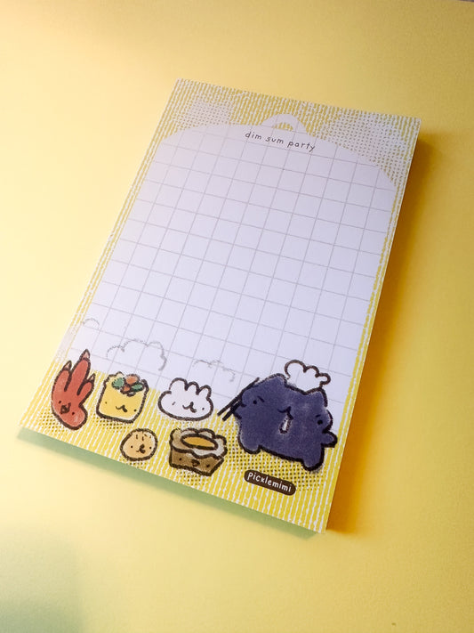 Dim Sum Chef Cat Notepad
