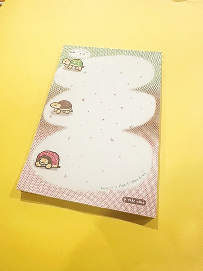Turtle Buns Notepad