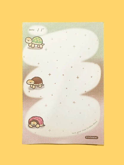 Turtle Buns Notepad