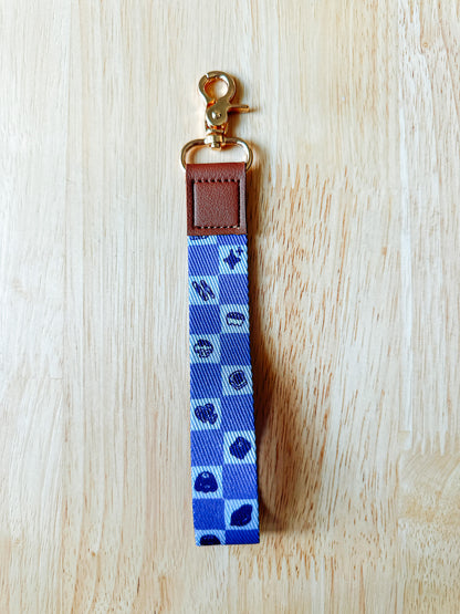 Ube Purple Food Wristlet Keychain Strap