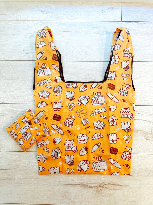 Bakery Foldable Shopping Bag-Medium