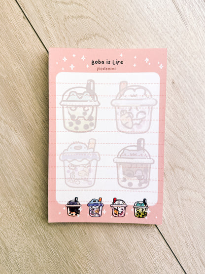 Boba is Life Notepad