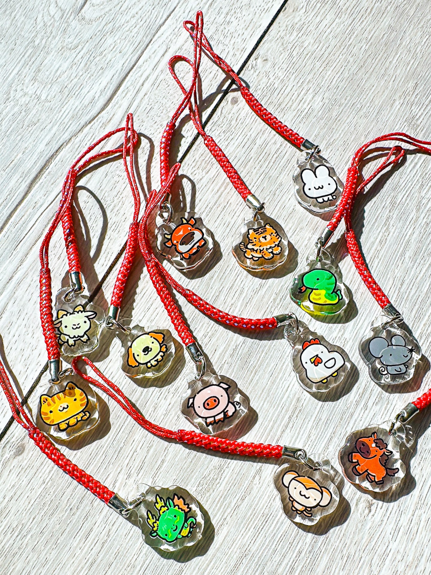 Zodiac Animal Mini Phone Charm - Year of the Horse