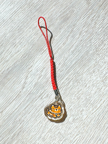 Zodiac Animal Mini Phone Charm - Year of the Tiger