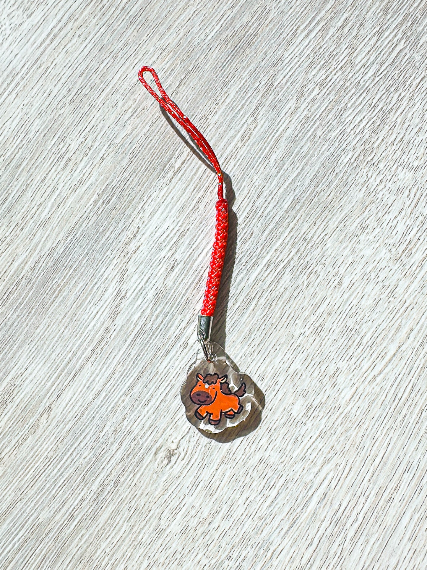 Zodiac Animal Mini Phone Charm - Year of the Horse