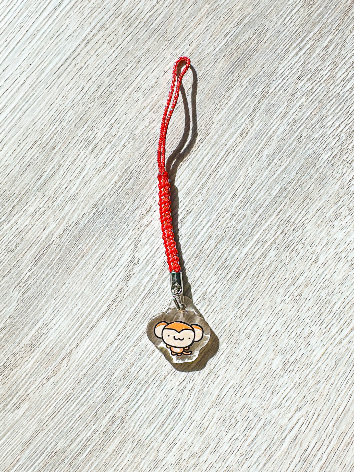 Zodiac Animal Mini Phone Charm - Year of the Monkey