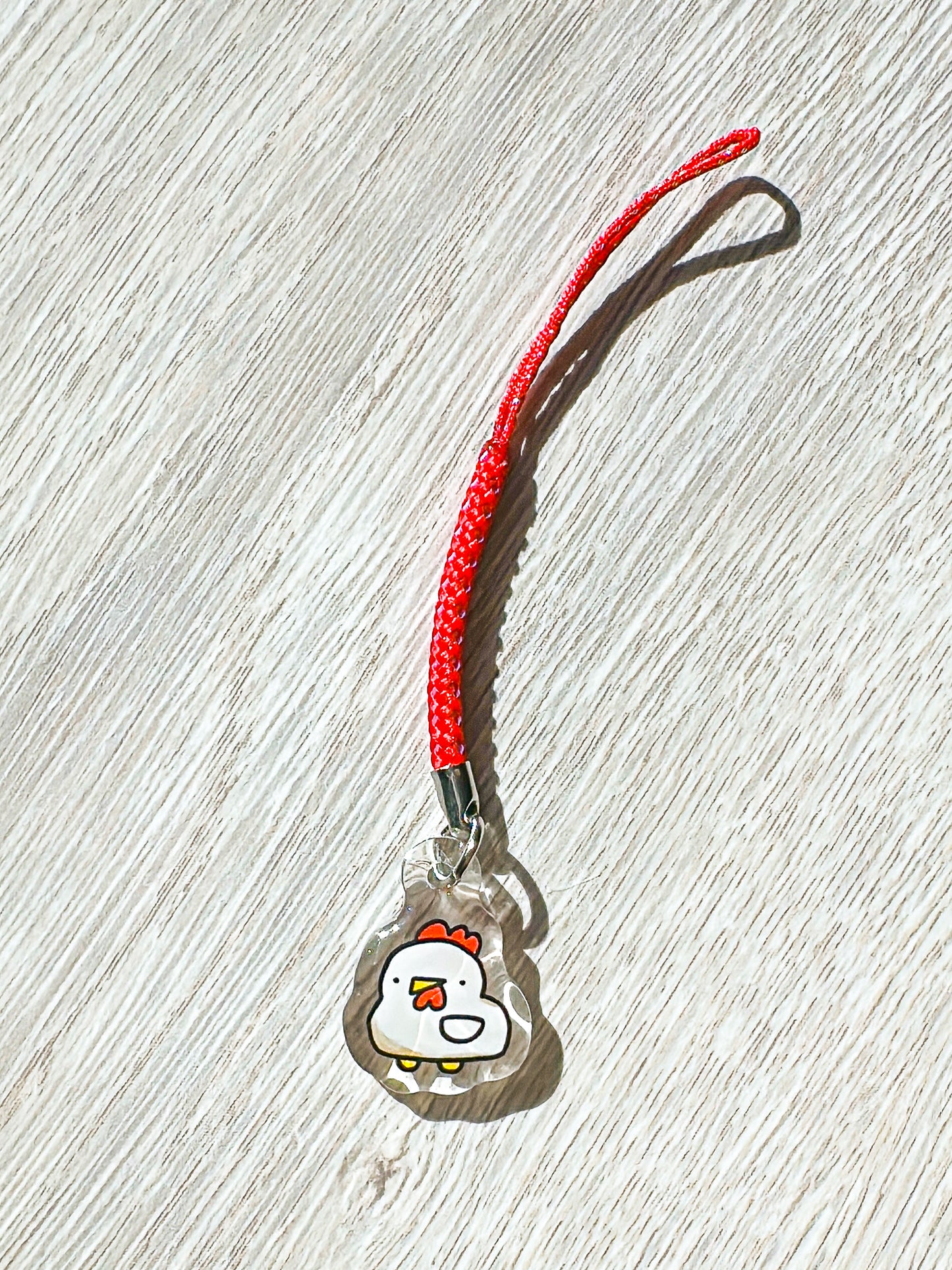 Zodiac Animal Mini Phone Charm - Year of the Rooster
