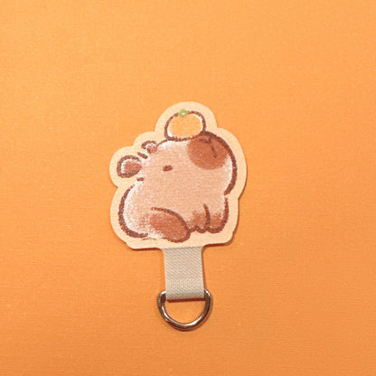 Capybara Cell Phone Strap Attachement