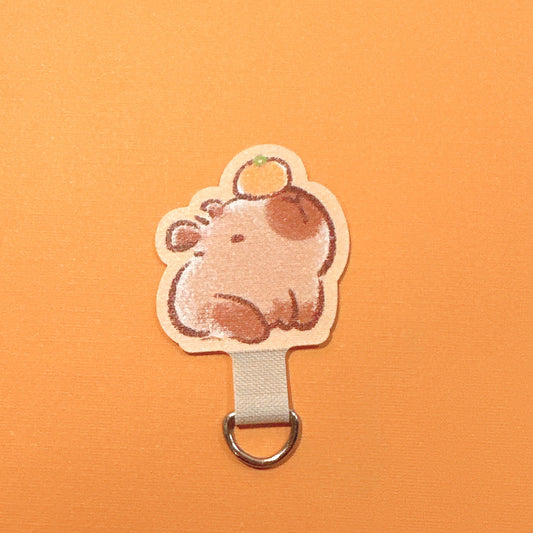Capybara Cell Phone Strap Attachement