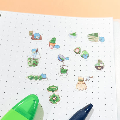 Matcha Textured Stickersheet