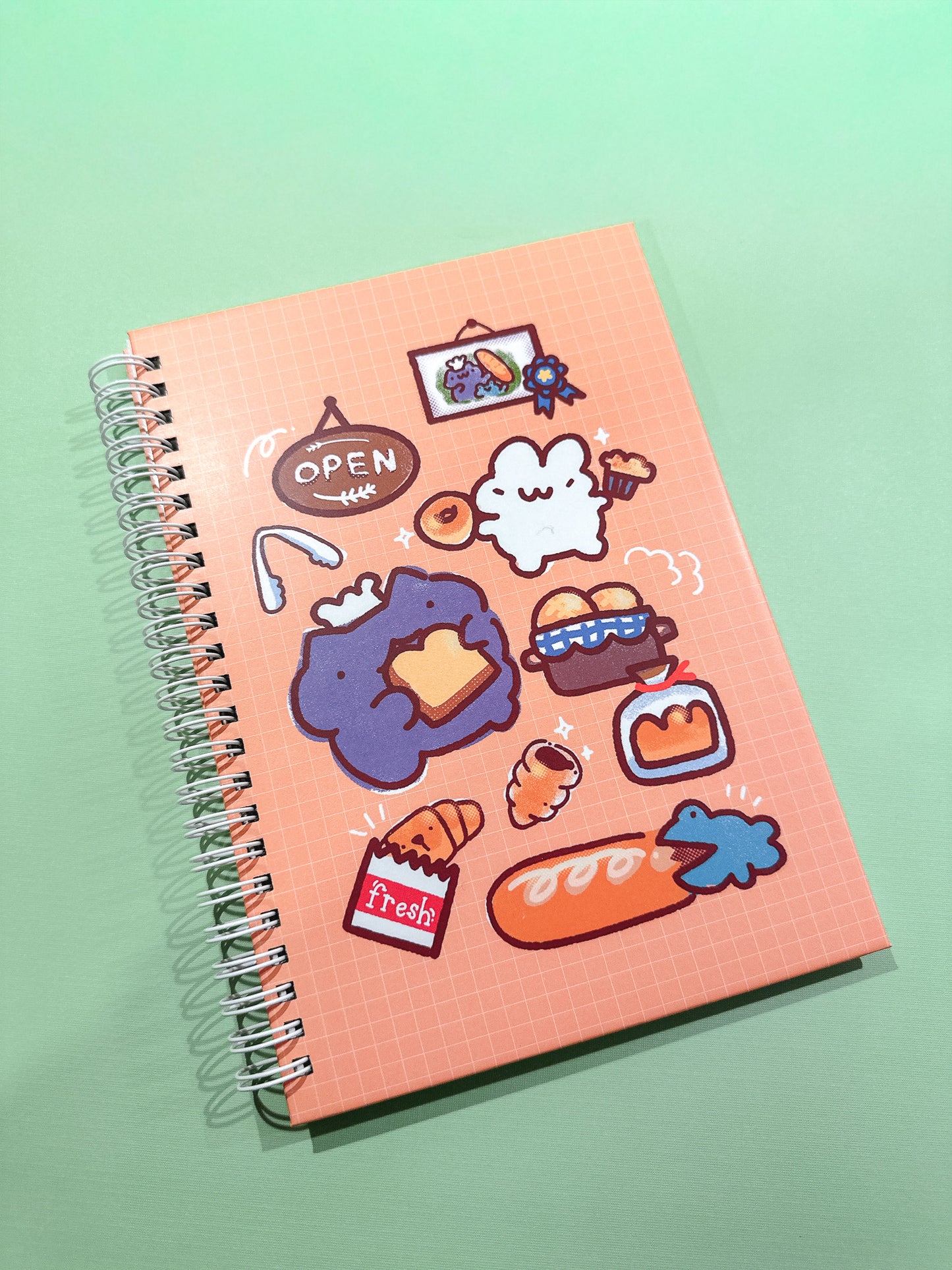 Reusable Sticker Book - Bakery Friends