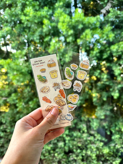 Dim Sum Mini Sticker Sheet- Textured