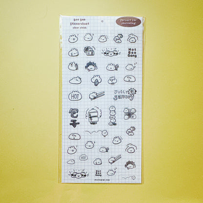 Bao Bao Clear Sticker Sheet