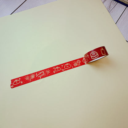 Lunar New Year Washi Tape 15mm