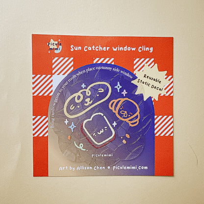 Bread Sun-catcher Window Cling