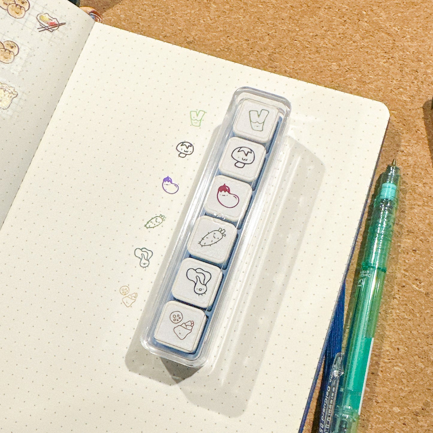 Mini Stamp Set - Veggie