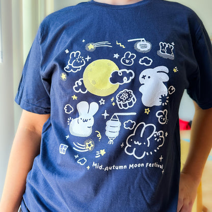 Moon Festival Bunny T-shirt