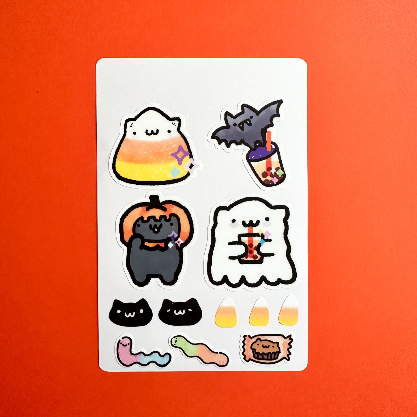 Halloween Foodie Sticker Sheet