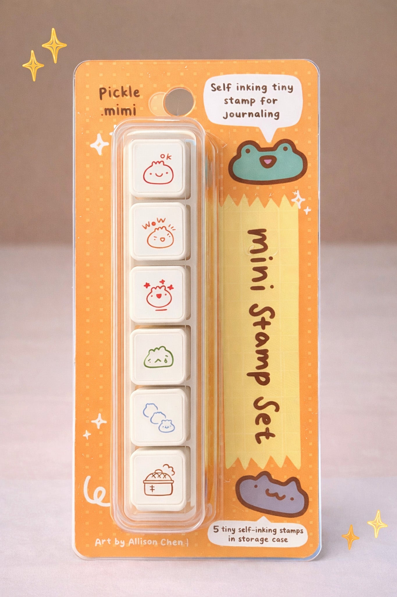 Mini Stamp Set - Steam Bun Bao